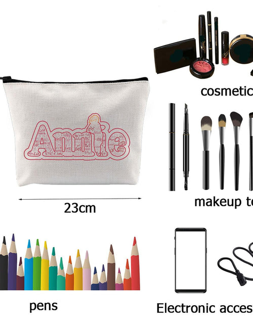 Load image into Gallery viewer, G2TUP You're Never Fully Dressed Without a Smile Makeup Bag Travel Toiletry Bag
