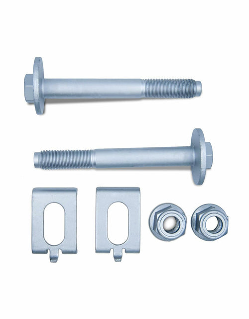 Load image into Gallery viewer, Suspenix Front Camber Caster Bolt Kit for Ford F150 Expedition Black
