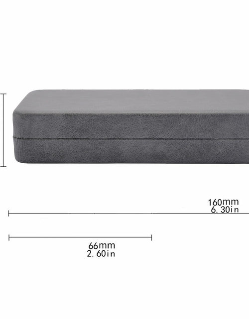 Load image into Gallery viewer, SANHOOPOLO Hard Shell Sunglasses Case Unisex Dark Grey
