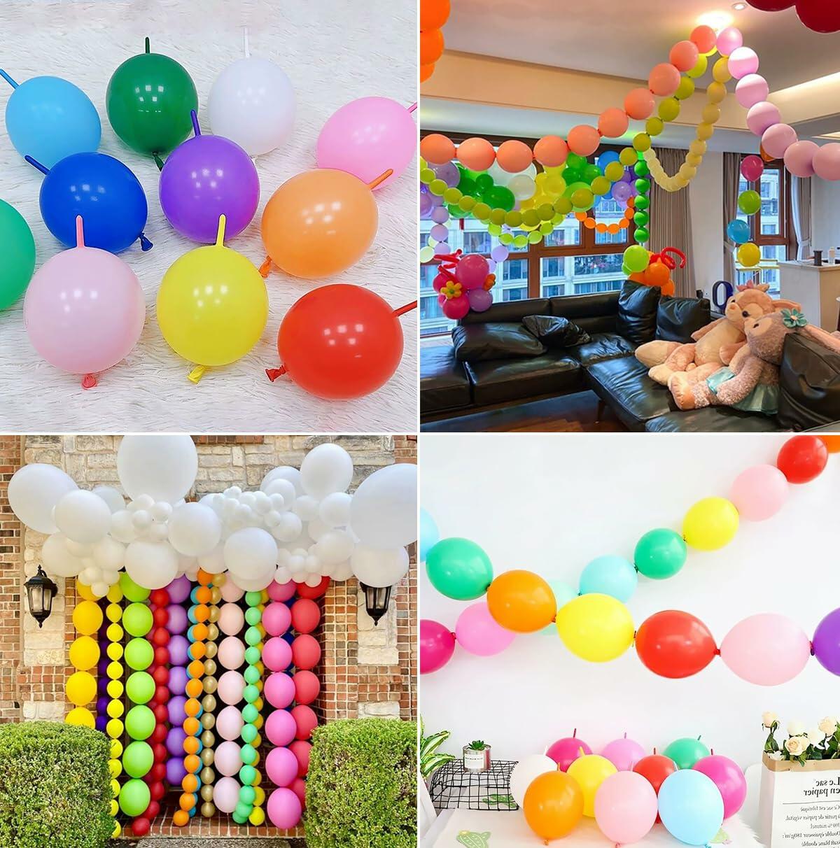 Mccalwell Lemon Yellow 10 Inch Latex Balloons 70pcs with 32ft Ribbon