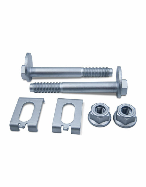 Load image into Gallery viewer, Suspenix Front Camber Caster Bolt Kit for Ford F150 Expedition Black

