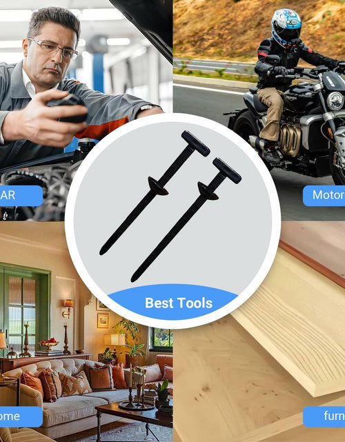 Load image into Gallery viewer, SSFUN Nylon Universal Cable Tie Buckle Push Mount UV Resistant 3.54in 20Pcs
