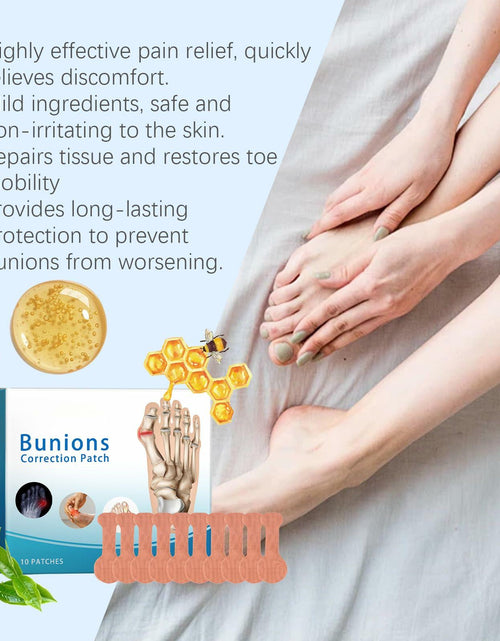 Load image into Gallery viewer, Befada Bunion Cushions Patch Waterproof Adhesive Pads for Men &amp; Women 10 Tablets
