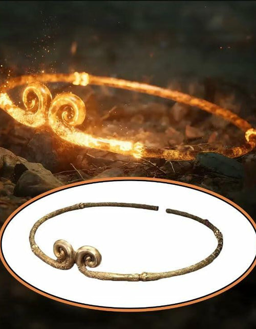 Load image into Gallery viewer, Generic Black Myth Collector's Edition 4pcs Set Headband Necklace Ring Badge
