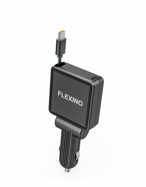 Load image into Gallery viewer, Flexino Ultra-Slim 3-Port USB C Car Charger Black 2 Pack for iPhone Galaxy Pixel
