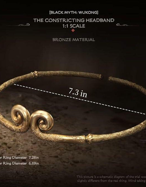Load image into Gallery viewer, Generic Black Myth Collector's Edition 4pcs Set Headband Necklace Ring Badge
