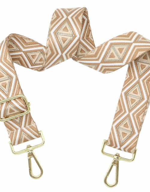 Load image into Gallery viewer, LoZoDo Adjustable Wide Crossbody Purse Strap Gold Hardware 52in Size 52in
