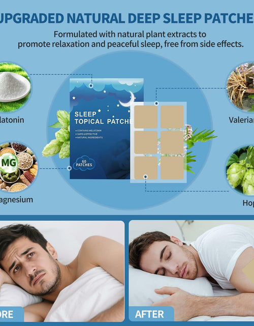 Load image into Gallery viewer, Bodybay Sleep Patches Natural Plant Extract Night Rest 60 PCS Color 1
