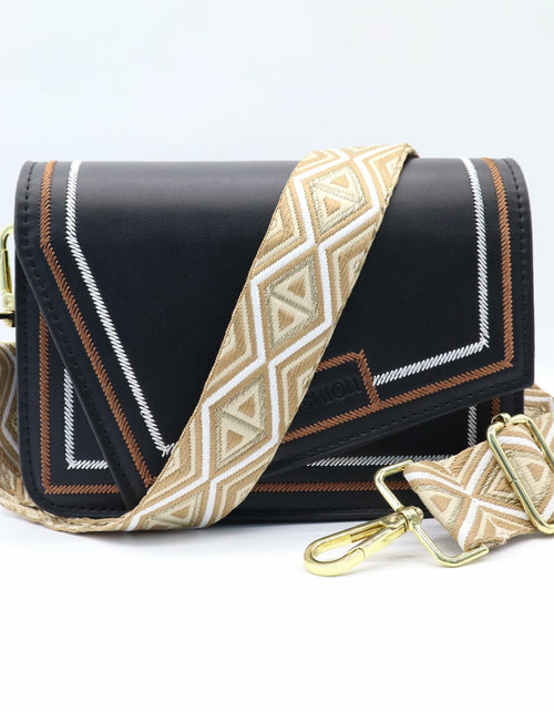 Load image into Gallery viewer, LoZoDo Adjustable Wide Crossbody Purse Strap Gold Hardware 52in Size 52in
