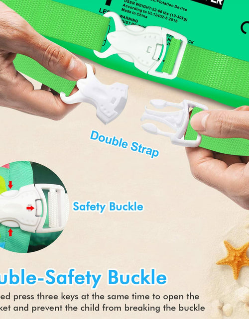 Load image into Gallery viewer, Chriffer Kids Swim Vest 30-55lbs Toddler Life Jacket Floaties Arm Wings
