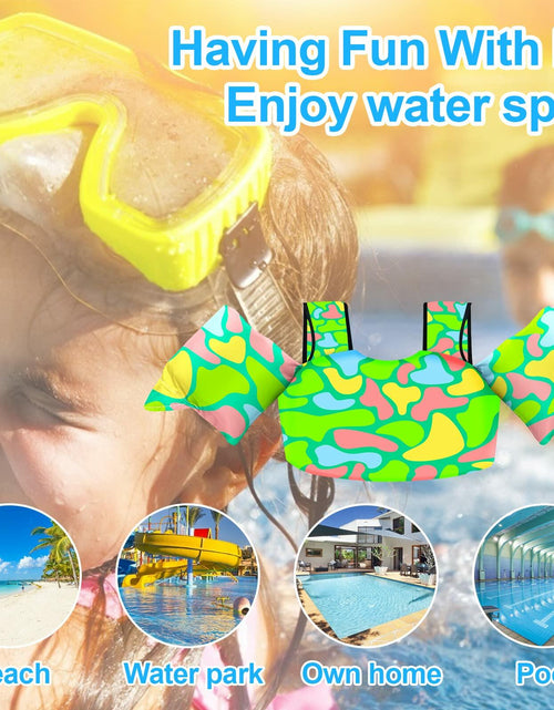 Load image into Gallery viewer, Chriffer Kids Swim Vest 30-55lbs Toddler Life Jacket Floaties Arm Wings
