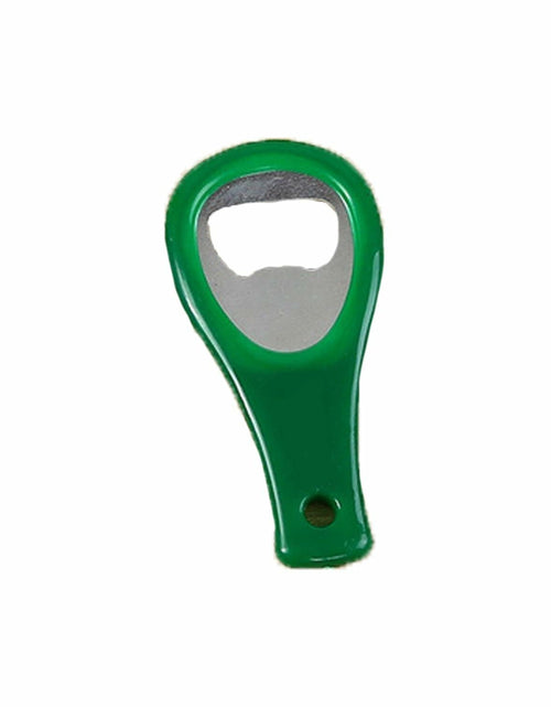 Load image into Gallery viewer, Generic JJ*12 Green Professional Beer Bottle Opener Plastic Stainless Steel
