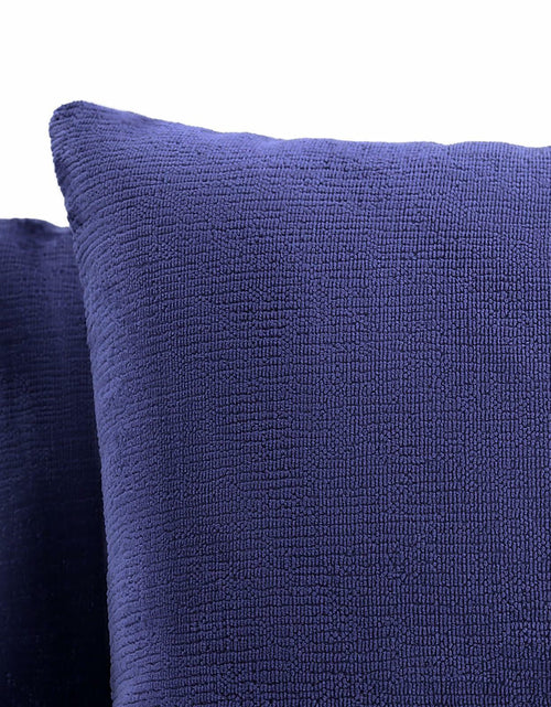 Load image into Gallery viewer, LeFadrie Chenille Pillow Covers Pack of 2 18x18 Midnight Sail Fade-Resistant
