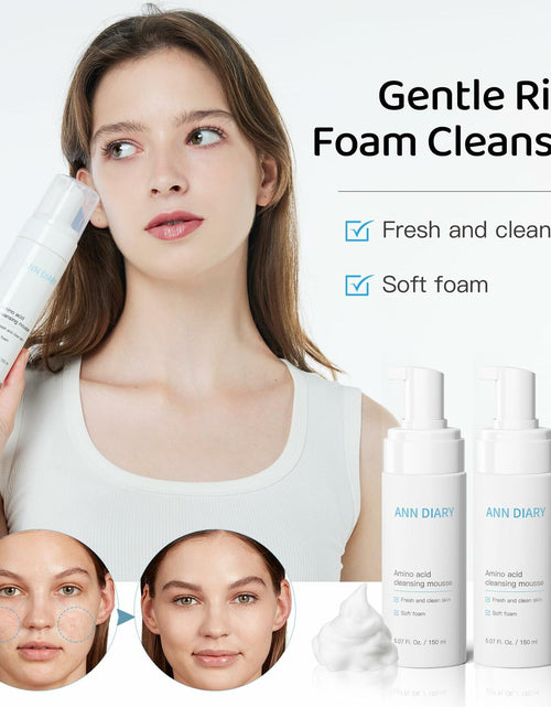 Load image into Gallery viewer, ANN DIARY Amino Acid Cleansing Mousse Hydrating Gentle Cleanser 150ML
