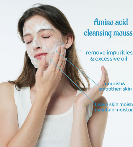 ANN DIARY Amino Acid Cleansing Mousse Hydrating Gentle Cleanser 150ML