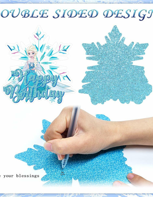 Load image into Gallery viewer, Frozen Cake Topper Birthday Party Decoration for Children, 1 Count
