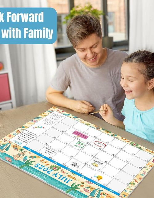 Load image into Gallery viewer, Gannyfer Large Desk Calendar 2025-2026 22x17 Planner with To-Do List Snow

