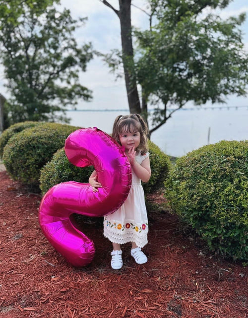 Load image into Gallery viewer, 40in Pink Number 9 Balloon Large Foil Birthday Decoration for Men Women Kids
