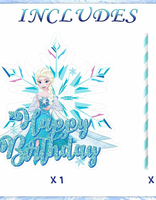 Load image into Gallery viewer, Frozen Cake Topper Birthday Party Decoration for Children, 1 Count

