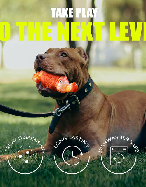 Load image into Gallery viewer, Zimoric Tough Dog Chew Toy Durable Interactive Treat Dispensing Medium Large

