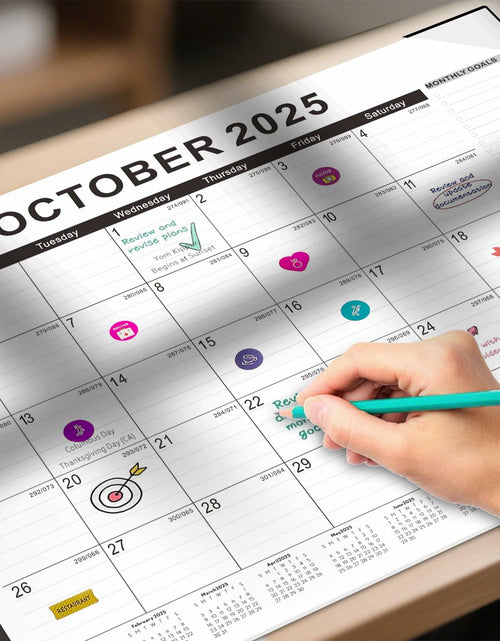 Load image into Gallery viewer, Gannyfer 2026 Desk Calendar 22x17 Large Monthly Planner with To-Do List
