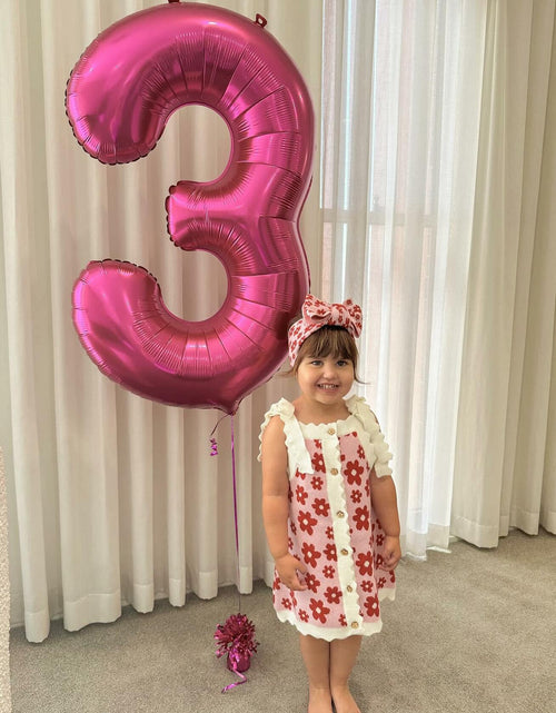 Load image into Gallery viewer, 40in Pink Number 9 Balloon Large Foil Birthday Decoration for Men Women Kids
