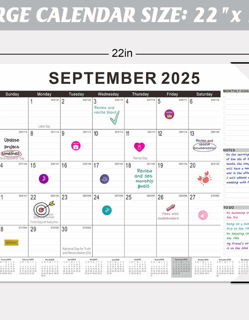 Load image into Gallery viewer, Gannyfer 2026 Desk Calendar 22x17 Large Monthly Planner with To-Do List
