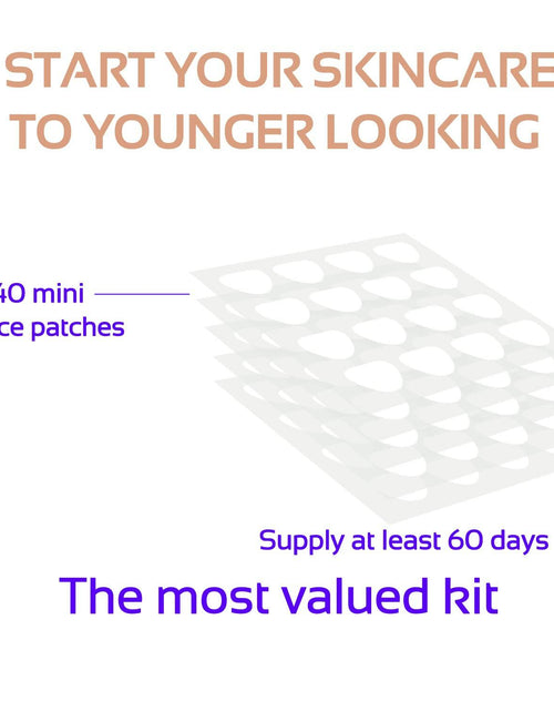 Load image into Gallery viewer, ENROSLU Face Wrinkle Patches 256Pcs Clear Reusable Anti-Wrinkle Treatment
