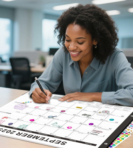 Gannyfer 2026 Desk Calendar 22x17 Large Monthly Planner with To-Do List