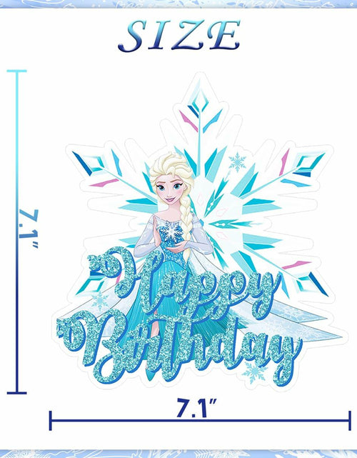 Load image into Gallery viewer, Frozen Cake Topper Birthday Party Decoration for Children, 1 Count
