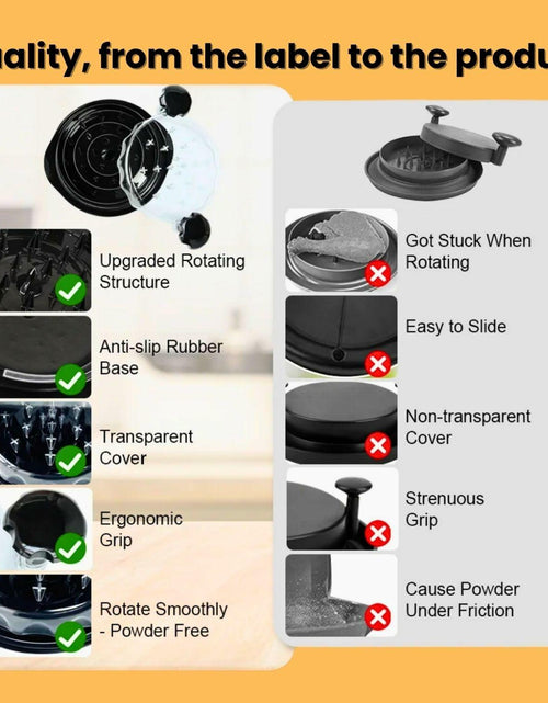 Load image into Gallery viewer, CasaFusion Chicken Shredder Tool w/ Brush Lid &amp; Anti-Slip Base Kitchen
