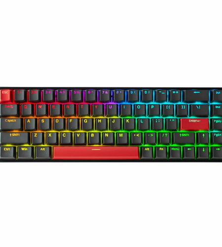 DrunkDeer G65 Gaming Keyboard Rapid Trigger Magnetic Switch RGB Black