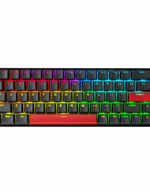 Load image into Gallery viewer, DrunkDeer G65 Gaming Keyboard Rapid Trigger Magnetic Switch RGB Black
