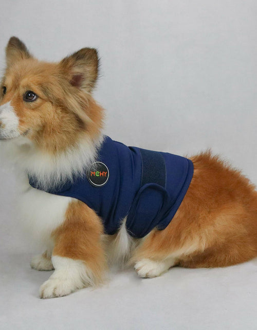 Load image into Gallery viewer, MCHY Dog Anxiety Vest, Anxiety Relief for Dogs, Dog Calming Coat (Navy M)
