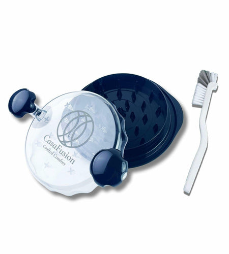 CasaFusion Chicken Shredder Tool w/ Brush Lid & Anti-Slip Base Kitchen