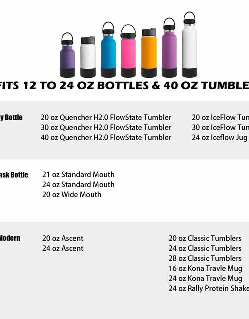 Load image into Gallery viewer, TFAK 2Pcs Light Green Silicone Boot for Stanley Quencher 30oz 40oz Hydro Flask
