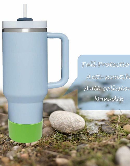 Load image into Gallery viewer, TFAK 2Pcs Light Green Silicone Boot for Stanley Quencher 30oz 40oz Hydro Flask
