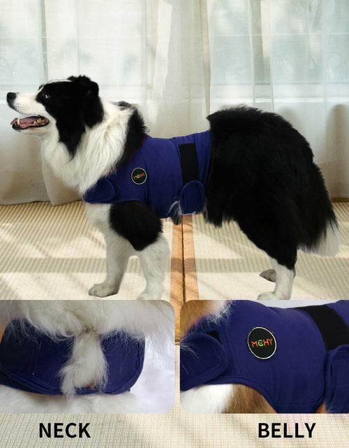 Load image into Gallery viewer, MCHY Dog Anxiety Vest, Anxiety Relief for Dogs, Dog Calming Coat (Navy M)
