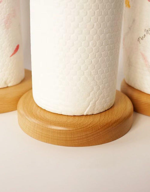 Load image into Gallery viewer, GUDINGHENG Wooden Paper Towel Holder Koala Design Free Standing Stand
