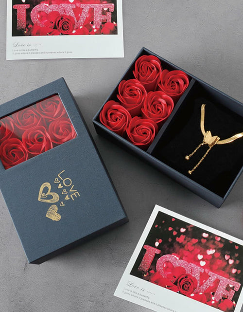 Load image into Gallery viewer, 18K Gold Butterfly Necklace for Women Elegant Jewelry Gift Box Included
