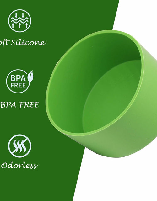 Load image into Gallery viewer, TFAK 2Pcs Light Green Silicone Boot for Stanley Quencher 30oz 40oz Hydro Flask
