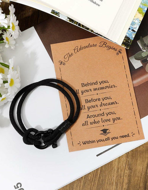 Load image into Gallery viewer, DUIOQ Graduation Gifts 2024 High School College Nurse Police Black 16-28cm
