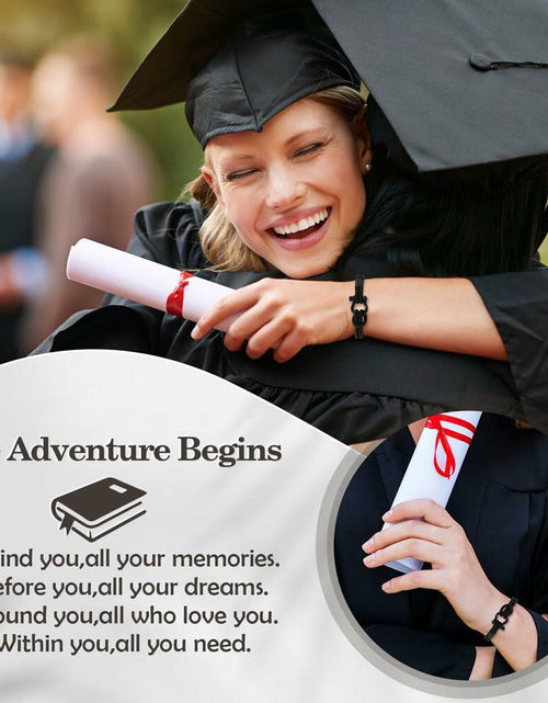 Load image into Gallery viewer, DUIOQ Graduation Gifts 2024 High School College Nurse Police Black 16-28cm
