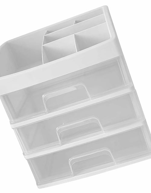 Load image into Gallery viewer, [Like New] JDEFARF Clear Desktop Storage Organizer 3 Drawers Transparent Makeup Box

