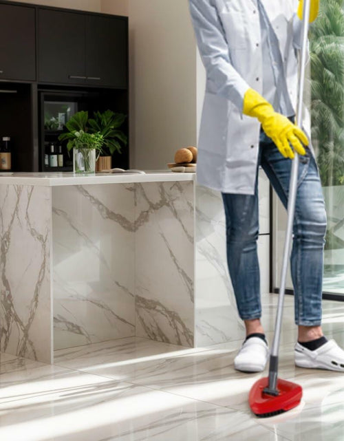 Load image into Gallery viewer, GEDOH Spin Mop Replacement Heads 3 Count White Microfiber 2 Refills
