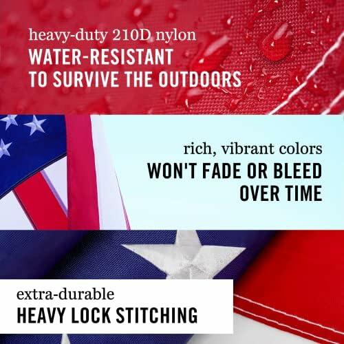 Load image into Gallery viewer, Front Line Flags American Flag 3x5 Ft Heavy Duty TearProof Polyester Red
