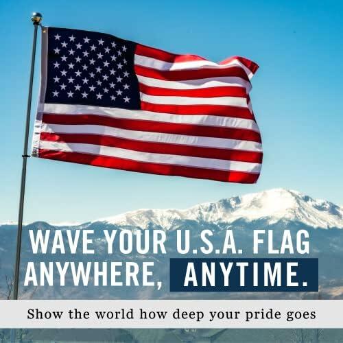 Load image into Gallery viewer, Front Line Flags American Flag 3x5 Ft Heavy Duty TearProof Polyester Red
