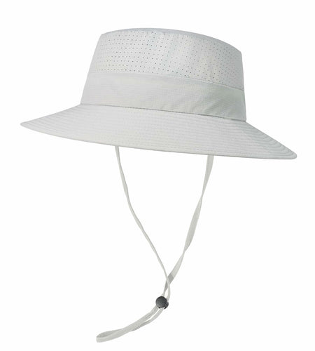 VOBOOM Breathable Wide Brim Sun Hat UV Protection Fishing Cap Grey
