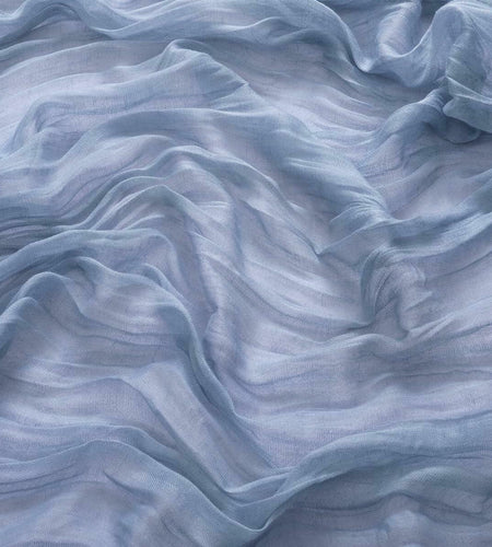 [Like New] MLMW 10 Pack Dusty Blue Cheesecloth Table Runner 160in Boho Gauze Rustic