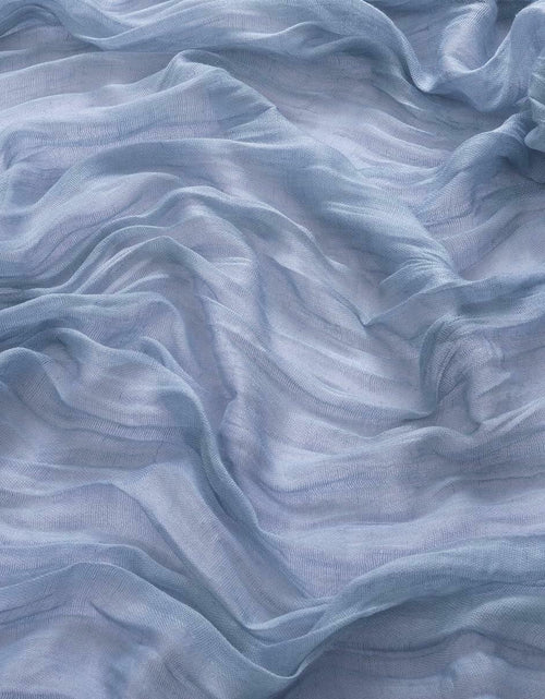 Load image into Gallery viewer, [Like New] MLMW 10 Pack Dusty Blue Cheesecloth Table Runner 160in Boho Gauze Rustic
